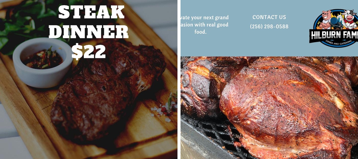 Hilburn Family Diner & Catering Menu